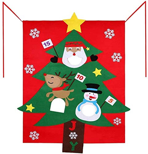 FGUUTYM Vaso di cipolle moderno gioco di Natale, la decorazione per la casa del genitore e del bambino getta seggiolino a dondolo (multicolore, taglia unica)