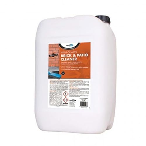 BOND IT High Strength Brick Acid Cleaner CONCRETE MORTAR PATIO OIL Sizes 25L Light Oil Stains And Grease From Brickwork, Paving, Tiles