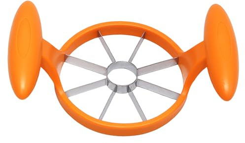 Cortador y Rebanador de Frutas | Divisor Manual De Acero Inoxidable Antideslizante,Herramienta Manual para Descorazonar | para Cocina Preparación de Comidas Ensalada Restaurante Picnic al Aire Libre V