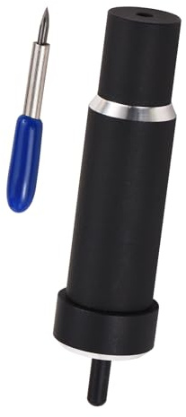 ERYUE Juego de Cuchillas de Acero Inoxidable Corte Profundo para Maker/Explore - Tallar Patrones Delicados para Papel, Vinilo, Espuma - Incluye Carcasa y Caja Almacenamiento Entusiastas las (Negro)