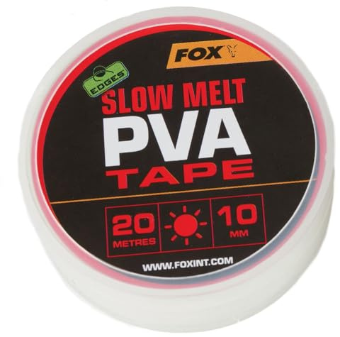 Fox PVA Tape 10mm x 20m - Wasserlösliches Band für PVA-Beutel & Futtersäcke zum Karpfenangeln