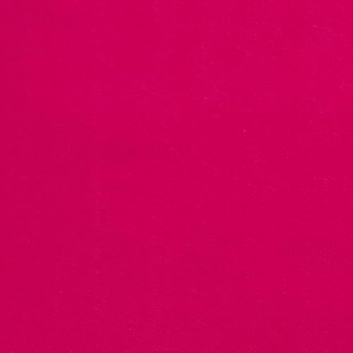 Filz Bastelfilz 3 mm Dick / 90 cm Breit 0,25 cm Taschenfilz Meterware 26 Farben (Fuchsia-17)