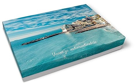 PHOTOCITY Scatola personalizzata con foto scatola per fotolibri professionali scatola professionale porta foto scatola dei ricordi (30x40)