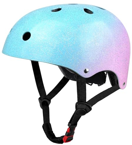 LeapBeast skateboardhjälm, cykelhjälm, ventilation | säkerhet | lätt | skateboarding hjälm för cykel, skateboard, skoter, BMX, barn vuxna