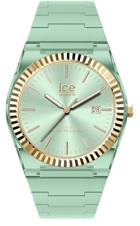 ICE-WATCH - Ice Power PW1 Jade Green - Montre Verte pour Femme avec Bracelet en Silicone - 024756 (Small)