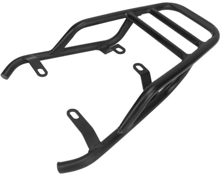 Haofy Motocicleta en la Rejilla Trasera Soporte de Soporte de Hierro Langable para R Ninet SC para Rambler Puro con Pista, Fácil de Instalar para Requisitos de Memoria Adicionales y Seguridad Vial