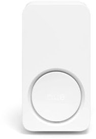 Philips Hue Carillon connecté Secure, Notifications en temps réel, tout type de prise, Compatible caméra, Sonnette connectée, détecteur mouvement Hue, Sonnette sans fil à installation facile, Blanc