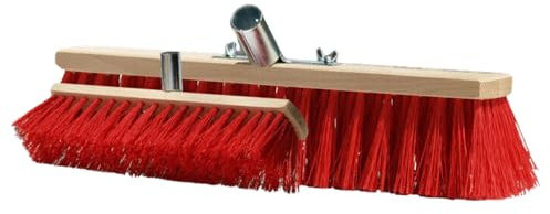 Straßenbesen Saalbesen Besen, Industriebesen Kehrbesen, Holzbesen Kehrbesen Werkstattbesen, Industriebesen Hausbesen Terassenbesen Haarbesen, wählbare Breiten (100cm ohne Stiel)