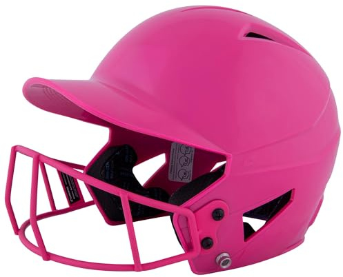 Champro HX Rookie Fastpitch Batting Helmet, Large, Optic Pink