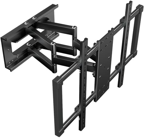 HILLPORT 86 98 TV Wall Mount 85 90 100 inch Full Motion Ultra Slim Television Bracket Heavy Duty Large Size Led Swing Swivel Tilt Arm Sliding Adjustable max vesa 900x600mm Load 176 lbs D9