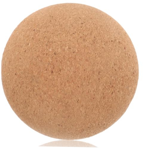 TOYANDONA Cork Massage Ball for Back and Feet, Natural Cork Material with Firm Texture, for Muscle Release and Relieving Muscle Fatigue, for Use at Home Or After Workout Sessions