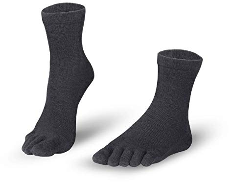 Knitido långa tåstrumpor bomull & merino melange av bomull och merino