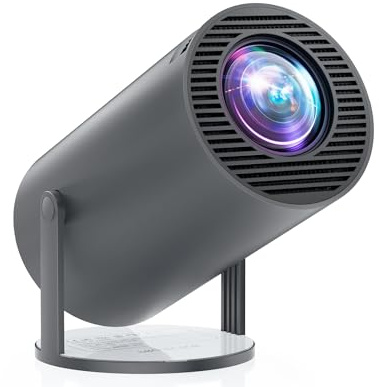 Mini Projector, CLOKOWE 2023 Upgraded Portable Projector with 7000 Lux and Full HD 1080P, Movie Projector Compatible with iOS/Android Phone/Tablet/Laptop/PC/TV Stick/Box/USB Drive/DVD/Game Console