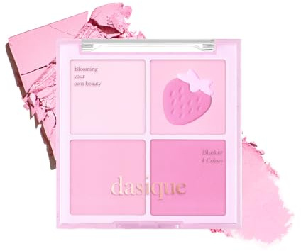 Dasique Blending Mood Cheek 11g - Berry Smoothie - Palette - Halbmatt - Pink - Rot