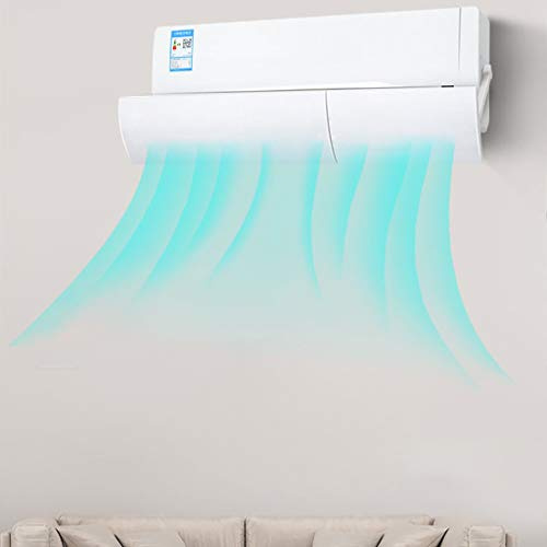 Retractable Air Conditioner Air Deflector, 2024 Universal Adjustable Air Conditioning Deflector Air Diverter Cover Telescopic Anti-Wind Baffles Anti Direct Blowing Windshield Wind Guide (1)