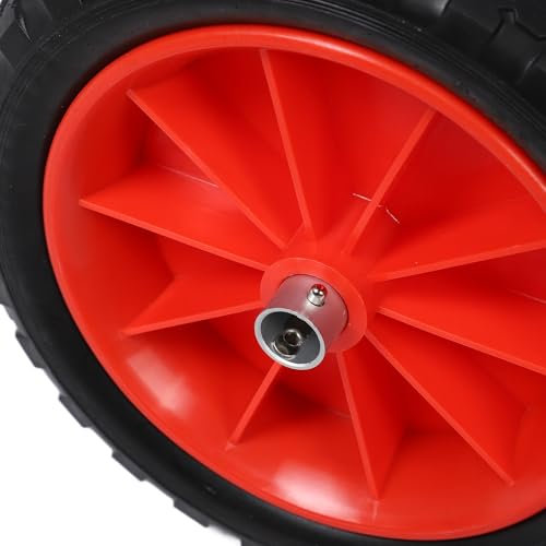 Carro Transportador de Canoa con Neumáticos Plegables de 10 Pulgadas, Carrito de Kayak de Aluminio con Recubrimiento en Polvo para Embarcaciones Pequeñas
