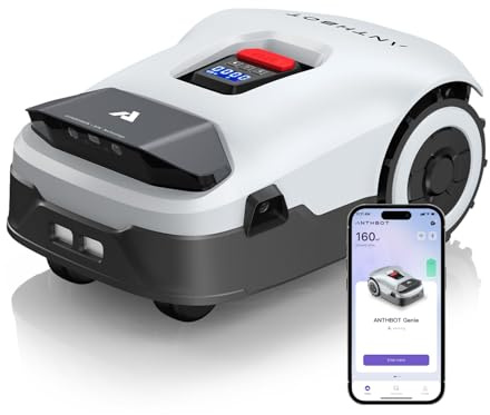 Robot Lawnmower NO Wire - 3000m², Full Band RTK+4-Eye Vision Robotic Lawn Mower, Automatic Mapping, 30 Multi-zone Management, Accurate Obstacle Avoidance, Intelligent Anti-Theft, APP Control