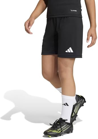 adidas Unisex niños Entrada26 Kids Shorts, Black/White, 11-12 Years
