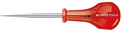 PB Swiss Tools Vorstecher PB 635.80 CN | 100% Swiss Made | Vorstechahle 80 mm Klingenlänge zum Vorstechen von Löchern in Feinblech, Holz, Kunststoff, Leder