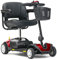 Livewell Jaunt 4mph Portable Travel Car Boot Mobility Scooter (Red)