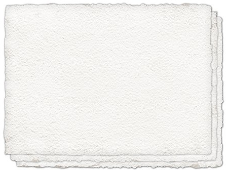 Indigo Artpapers 22 x 30 100% Cotton Cold-Pressed Handmade Paper for Watercolors, 640 GSM, 3 Sheets/Pack (IAPCO61)