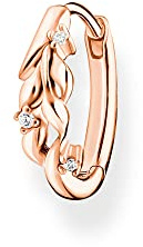 Thomas Sabo Créole Simple Feuilles avec Pierres Argent Massif 925 CR681