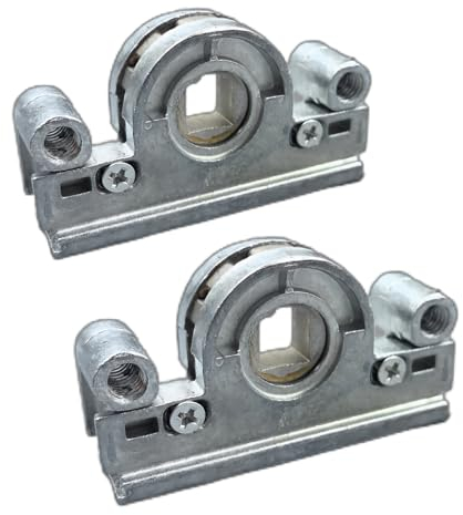 Achkey Schneckengetriebe für Roto Getriebe, Schneckengetriebe Ersatzteil für Balkontür, Fenster, Reparatur von Roto Getriebeschienen für Fenstergriffe, Schraubbar mit Achkey Upgrade(2er-Pack)