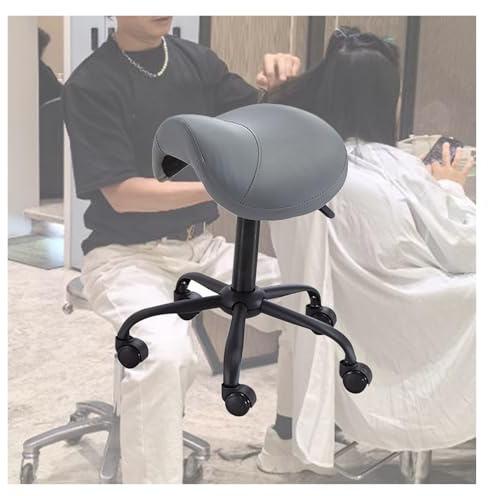 Tabouret Ergonomique À roulettes Universelles,Supportant Jusqu'à 150 Kg,Idéal for La Maison,Le Spa Et Le Salon De Beauté.(Color 1)