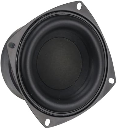Genérico 1 Unidad de Altavoz Graves 4 Pulgadas y 40 W, Alta Potencia Largo Recorrido, for Cine en casa, Compatible con Sistemas Altavoces 2