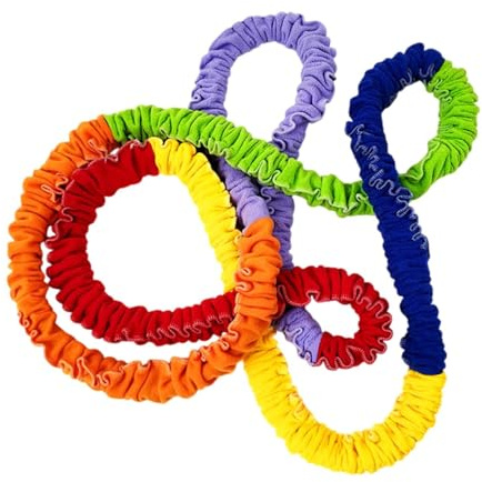 Yunmeryker Banda Elástica Cooperativa para Dinámica de Movimiento Propulsión de Equipo Integración Corporal Juego Educativo Hecha de Tela Elástica Adecuada para