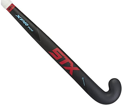 STX Xpr 701 Crosse de Hockey sur Gazon Unisexe, Noir/Rouge/Ciel, 37.5 inches