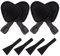 4Pcs Raclette Cheese Metal Raclette Pan with Nylon Spatula, Replacement Triangular Grill Pan for Cheese, Dessert, Side Dish