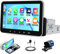 Zomolither 2+32G Single Din Android 13 Car Stereo with DAB 7 IPS Touchscreen DAB Radio Wireless CarPlay Android Auto GPS Navigation Bluetooth Mirror Link FM/RDS SWC Split Screen USB+Backup Camera Mic