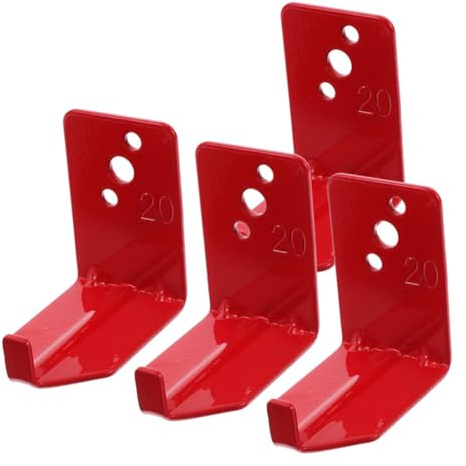 MUCKLILY 2satz Feuerlöscherhalterung Aus Metall Für Wandmontage Passend Für Große Und Kleine Feuerlöscher Inklusive Montageschrauben Für Einfachen Aufbau Für Wohn Und Geschäftsräume