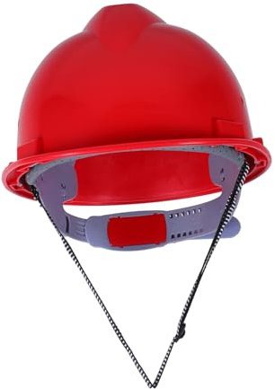 Uonlytech Casco de Seguridad Ajustable para Construcción Engrosado y Duradero Hdpe Protección Entornos Laborales Peligrosos Color