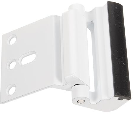 HOMSFOU 1 juego de cerradura de puerta de aleación de aluminio reforzado, cerradura de seguridad duradera para puertas de hogar, diseño resistente con protección adicional contra roturas