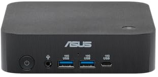 ASUS ExpertCenter PN54-S1 Barebone Mini PC with AMD Ryzen 3 210 Processor, DDR5 RAM, Dual Storage Design, WiFi 7, BT 5.4, Toolless Chassis Access, Dual LAN, USB-C, VESA Mount Included (NO RAM/SSD/OS)
