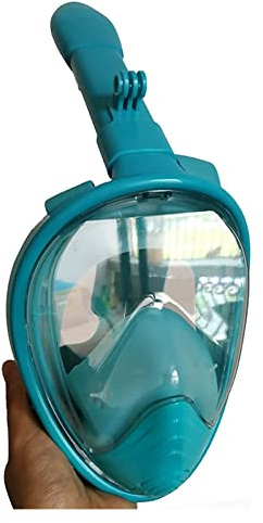 GeRRiT Maschera da Snorkeling, Maschera da Sub per Snorkeling per Bambini Professionali per Bambini Allenamento in Nuoto Maschera a Pieno Facciale Attrezzatura Subacquea Panoramica Ampia Vista