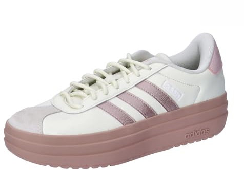 adidas Women VL Court Bold Skateboarding,Lifestyle Shoes, Beige, 5 UK