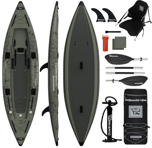 TIGERXBANG kayak inflable con asiento para adultos