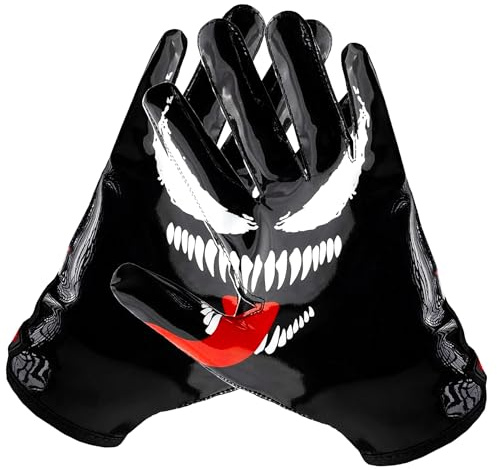 TAQCHA Villain Football Receiver Gloves (Adult - Small)