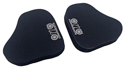 Otto Components Profile Design F-25 O-Pads Replacement Aerobar Arm Pads with Hook Sheet for Triathlon & Time Trial Bikes