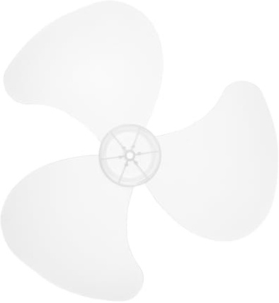 HOMSFOU Plastic Fan Blades for 14 inch and 16 inch Universal 3 Leaves Replacement Part for Floor Table Standing Pedestal Fan