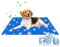 Flow fire Large Dog Cooling Mat, 90 x 50cm Foldable Dogs Cooling Mats L, Scratch Resistant Large Pet Cool Mat for Dogs