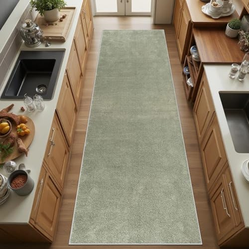 EWQSDFV Alfombras de Pasillo Alfombra Cocina Alfombras Pasillo Largas Antideslizante Alfombra Estrecha de Pasillo Alfombra Corredor para Entrada Hall Cocina Lavanderia Sala de Estar 40 x 60 cm