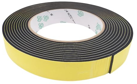 20 mm filtglidare, självhäftande rulle, 5 m – filtband, filtremsor, självhäftande filttejp för möbler, repskydd och ljudisolering på trägolv