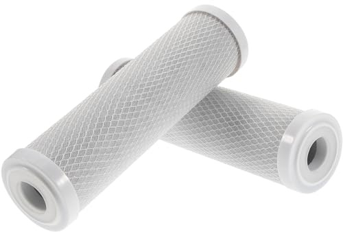 MAGICLULU Filtro per Purificatore D'acqua Compressa 10 in Cotone Pp Set 2 Pezzi, Nucleo Filtro Anticalcare per Acqua Potabile Domestica, Filtrazione Multipla per Cucina e Bagno
