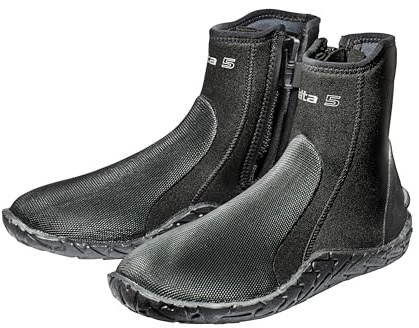 SCUBAPRO Delta Diving Boot, 5 mm (Black, Extra Large)