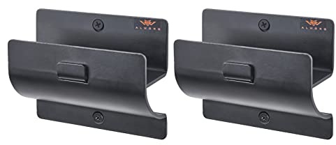 ALWORG Gancio per Scala da Muro - Set 2 Ganci da Muro Pesanti per Scala, Carriola, Sedia Pieghevole - Ganci Garage per Accessori Garage e Attrezzi
