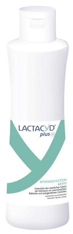 Lactacyd® Plus Aktiv Lotion nettoyante intime – Avec pH adapté, acide lactique naturel L et extrait de thym – Soutien de la barrière protectrice de la zone intime – Testé et confirmé cliniquement –
